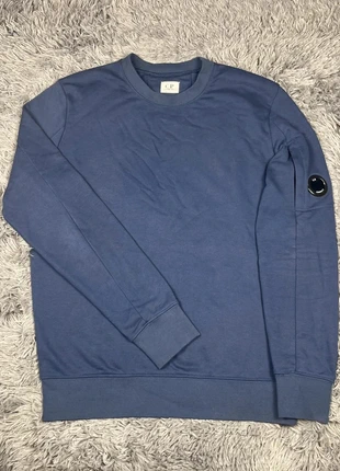 Pull CP Company Col Rond Bleu Marine taille L, brand: C.P. Company, condition: Very good, size: L, €89.60, €94.78 includes Buyer Protection