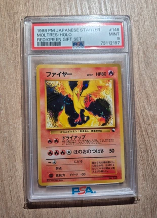 Pokémon moltres holo swirl gift set japanese mint psa 9, merk: Pokémon, staat: Heel goed, € 445,00, € 467,95 inclusief Kopersbescherming