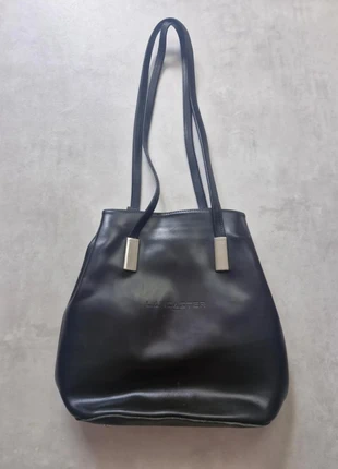 Sac à main Lancaster Paris noir en cuir véritable – Élégant & intemporel, brand: Lancaster, condition: Very good, €32.00, €34.30 includes Buyer Protection