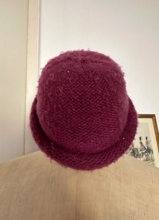 Purple Wool Hat, marque: Vintage Love, état: Bon état, taille: S, 5,00 €, 5,95 € Protection acheteurs incluse