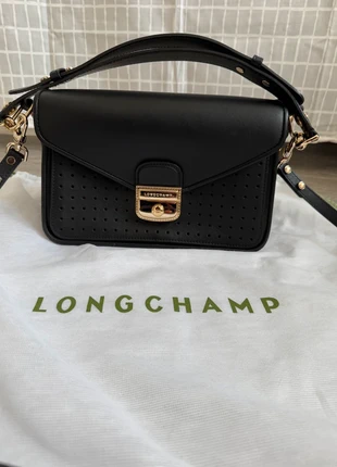 Longchamp besace Mademoiselle noire, brand: Longchamp, condition: Very good, €440.00, €462.70 includes Buyer Protection