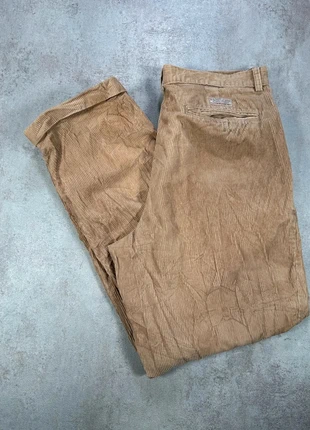 Pantalon Vintage En Velours Côtelé / Corduroy Old Navy beige ample droit taille 34X32, marca: Vintage Dressing, estado: Muy bueno, tamaño: W34 | ES 44, 18,00 €, 19,60 € Protección al comprador Pro incluida
