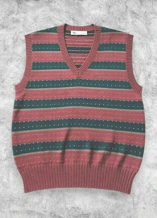 Gilet vintage homme Tricots St. Raphael 100% laine – Made in Uruguay – Taille S – Style old money, brand: tricot st raphael, condizioni: Ottime, taglia: S, €38.00, €40.60 include la Protezione acquisti