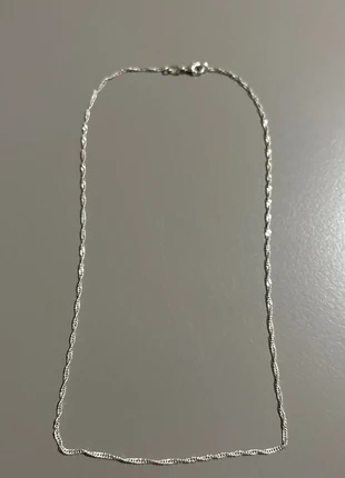 Chaîne en argent 925 longueur 66 cm maillon de 2 mm PP, marque: Argent, état: Neuf sans étiquette, 10,50 €, 11,73 € Protection acheteurs incluse