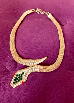 Gargantilla serpiente estilo vintage, marque: Local, état: Très bon état, 15,00 €, 16,45 € Protection acheteurs incluse