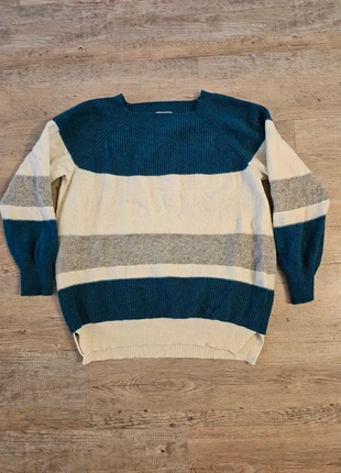 Pull Barbour Femme crewneck rayé bleu et blanc laine taille L, marca: Barbour, estado: Muito bom, tamanho: L / 40 / 12, €32.00, €34.30 inclui Proteção do Comprador