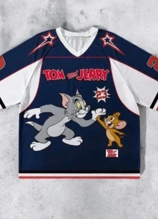 🐭 Maillot oversize Tom & Jerry– édition rétro sportive 🐱, brand: Vintage Dressing, condition: Very good, size: M, €32.99, €35.34 includes Buyer Protection