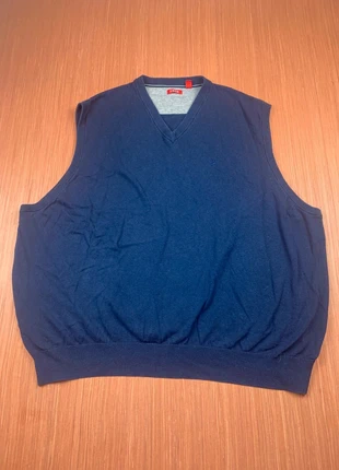 Pull sans manche col en V bleu marine IZOD 4XL, brand: IZOD, condizioni: Ottime, taglia: 4XL, €19.99, €21.69 include la Protezione acquisti
