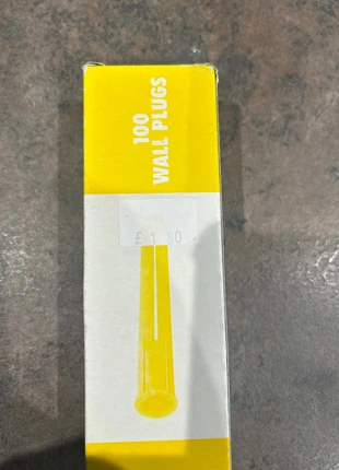 100 yellow raw plugs, brand: Yellow, condition: New, £1.00, £1.75 includes Buyer Protection