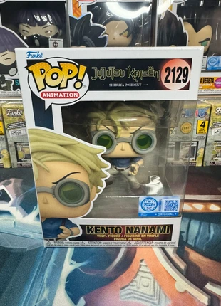Funko pop Jujutsu Kaisen 2129 Kento Nanami, marke: Funko, zustand: Neu, mit Etikett, größe: Frühchen, bis 44, 20,00 €, 21,70 € beinhaltet Vinted-Käuferschutz Pro