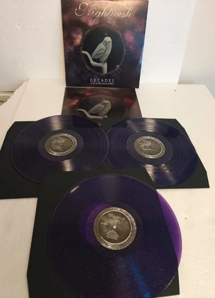 Nightwish -Decades live on Buenos Aires vinyl 3 po im special Purple Sparkle Vinyl Limited edition, condition: New without tags, £100.00, £105.70 includes Buyer Protection