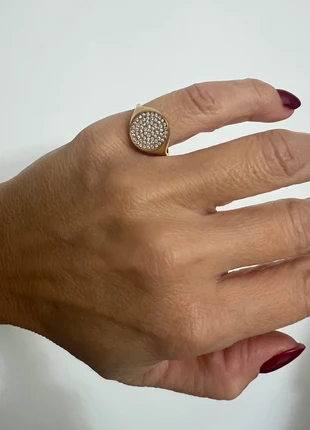 Anello chevalier in acciaio gold regolabile, marque: Viviinsteel, état: Neuf avec étiquette, taille: Ajustable, 12,00 €, 13,30 € Protection acheteurs incluse