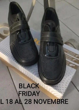 🖤 Black Friday - 28/11 Scarpe Moenia – Comfort e qualità con scatola originale, marca: Moenia, estado: Novo com etiquetas, tamanho: 39, €8.00, €9.10 inclui Proteção do Comprador