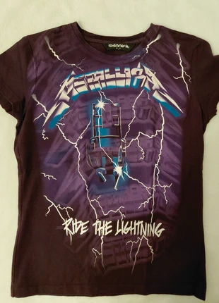 Metallica Girlshirt Größe S, brand: Metallica, condizioni: Ottime, taglia: S / IT 40 / EU 36, €8.00, €9.10 include la Protezione acquisti