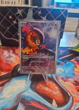 Carte Pokémon Promo Charbambin ME2, marque: Pokémon, état: Neuf sans étiquette, 8,00 €, 9,10 € Protection acheteurs incluse