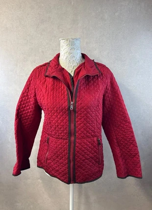 Veste matelassée rouge à coudières – Dorado – Taille L – Lot MI33, merk: Dorado, staat: Heel goed, maat: L / 40 / 12, € 9,00, € 10,15 inclusief Kopersbescherming Pro