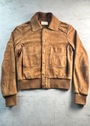 Veste en cuir de chèvre modèle Naomi marron | Ba&Sh | Taille 0 - XS | Femme, marque: Ba&sh, état: Très bon état, taille: XS / 34 / 6, 225,00 €, 236,95 € Protection acheteurs incluse