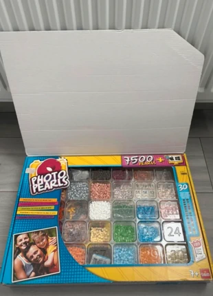 Goliath Coffret photo Pearls 7500 perles, merk: Goliath, staat: Heel goed, maat: 7 jaar / 122 cm, € 16,00, € 17,50 inclusief Kopersbescherming