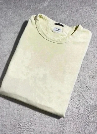 Sweat-shirt Cp Company homme – Pull col rond jaune clair – casual streetwear premium - Taille M, brand: C.P. Company, condition: Good, size: M, €46.80, €49.84 includes Buyer Protection