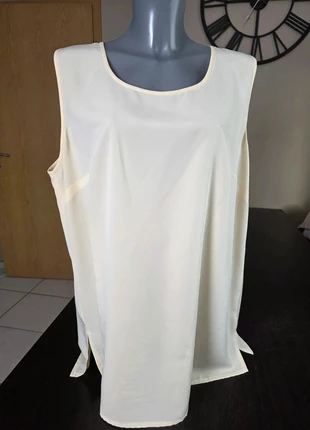 DM Styling – Haut sans manches jaune – Taille 48, marque: DM Styling, état: Très bon état, taille: 4XL / 48 / 20, 5,00 €, 5,95 € Protection acheteurs incluse