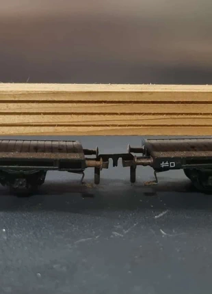 wagon double pour le transport de bois Fleischmann, marque: Fleischmann, état: Très bon état, taille: Taille unique, 25,00 €, 26,95 € Protection acheteurs incluse