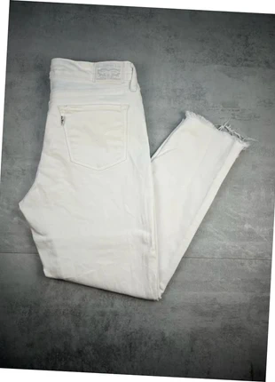 Jean Levis 711 W28 / FR38 High waisted skinny femme women White 4698, marque: Levi's, état: Très bon état, taille: M / 38 / 10, 15,90 €, 17,40 € Protection acheteurs (Pro) incluse