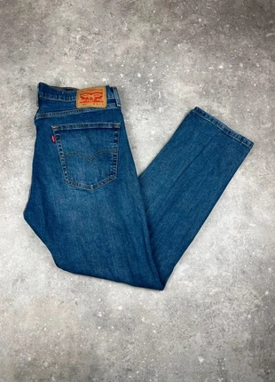 Pantalon Jeans Levis 505 Taille FR46 W36 L30 Homme Bleu Marine Coton Coupe Droite #J 93, merk: Levi's, staat: Heel goed, maat: W36 | FR 46, € 27,00, € 29,05 inclusief Kopersbescherming Pro