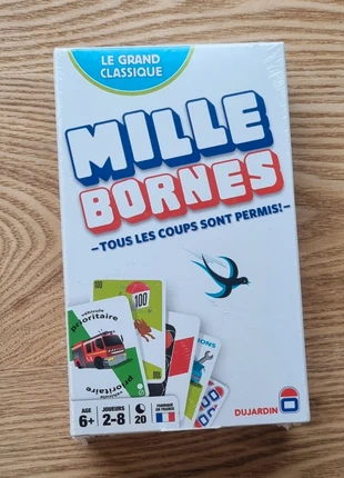 Jeu de société - Mille bornes - Le grand classique- Dujardin - Dès 6 ans - fabriqué en France, merk: Dujardin, staat: Nieuw met prijskaartje, € 18,00, € 19,60 inclusief Kopersbescherming