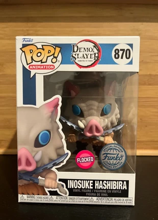 Pop 870 Demon Slayer Flocked Inosuke Hashibira, marque: Funko Pop, état: Neuf sans étiquette, taille: Prématuré, jusqu'à 44cm, 12,00 €, 13,30 € Protection acheteurs incluse