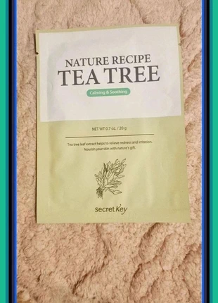 Mascarilla coreana árbol de te ,Secret Key Nature Recipe Mask in Tea Tree., marque: secret key, état: Neuf avec étiquette, 2,30 €, 3,12 € Protection acheteurs incluse