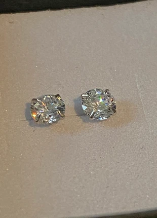 Magnifique paire de boucles d’oreilles en argent 925 et cz diamant 7mm neuves, marca: Argent, estado: Nuevo sin etiquetas, 8,00 €, 9,10 € Protección al comprador incluida