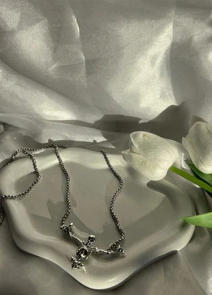 Vintage necklace skeleton, marque: Vintage Dressing, état: Très bon état, 8,50 €, 9,63 € Protection acheteurs (Pro) incluse