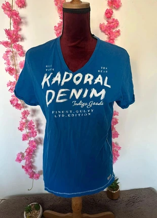 T-shirt Kaporal bleu Taille S, marca: Kaporal, estado: Muito bom, tamanho: S, €7.00, €8.05 inclui Proteção do Comprador