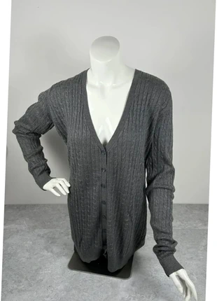 40. Cardigan torsadé câble knit Tommy Hilfiger femme | Gris anthracite | Taille M, marque: Tommy Hilfiger, état: Très bon état, taille: M / 38 / 10, 14,00 €, 15,40 € Protection acheteurs (Pro) incluse