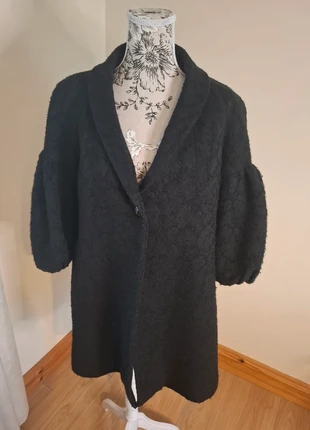 Mango Textured Coat – Size L, brand: Mango, condition: Very good, size: L / 40 / 12, €15.00, €16.45 includes Buyer Protection