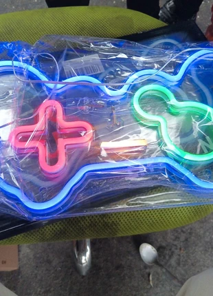 Panneau néon pour gamer, brand: JEU, condition: New without tags, €10.00, €11.20 includes Buyer Protection