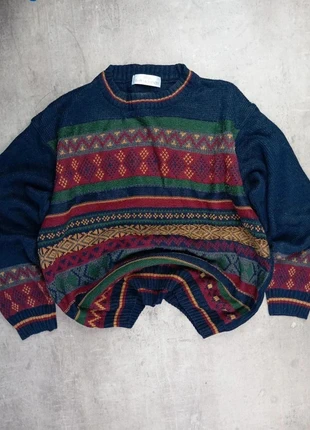 Pull Vintage Laine 50% 90s Jacquard Géométrique Noël Oversize Bleu Marine
Rouge Vert Taille S, marque: Vintage Dressing, état: Très bon état, taille: S, 45,00 €, 47,95 € Protection acheteurs incluse