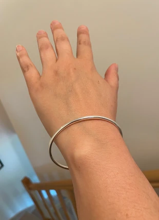 Bracelet jonc fermé/ anneau 70mm, marque: Argent, état: Neuf sans étiquette, 7,50 €, 8,58 € Protection acheteurs incluse