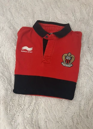 Superbe polo OGC Nice officiel, marque Burdda Sport, taille XL, en très bon état, brand: Burrda Sport, condizioni: Ottime, taglia: XL, €8.00, €9.10 include la Protezione acquisti