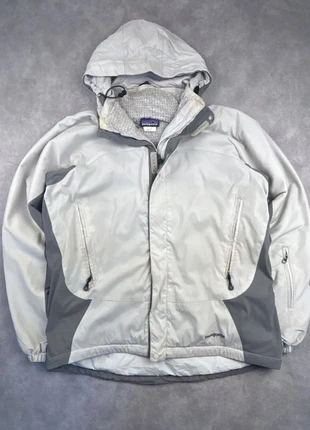 Veste technique imperméable Patagonia grise / crème vintage - taille L femme, estado: Bom, tamanho: L / 40 / 12, €49.90, €53.10 inclui Proteção do Comprador Pro