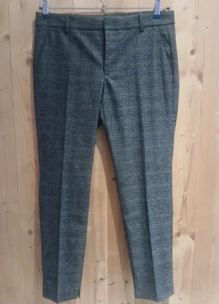 Pantalon épais à carreaux Zara t. 38, merk: Zara, staat: Heel goed, maat: M / 38 / 10, € 20,00, € 21,70 inclusief Kopersbescherming Pro