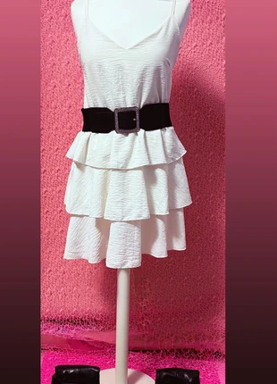 Vestito bianco, marca: Bianco, estado: Novo sem etiquetas, tamanho: M / 38 / 10, €6.00, €7.00 inclui Proteção do Comprador