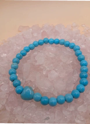 Bracelet en Turquoise, marque: Natural, état: Très bon état, 4,45 €, 5,37 € Protection acheteurs (Pro) incluse