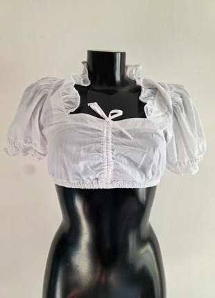 Trachten. Dirndl. Top stile tirolese . Country chic. Cottage core., marque: Country Line, état: Très bon état, taille: XXS / 32 / 4, 15,00 €, 16,45 € Protection acheteurs incluse