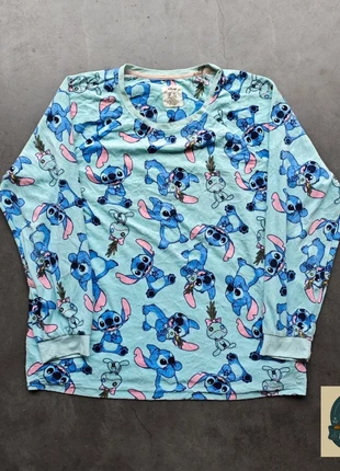 Haut de Pyjama Disney Stitch Bleu - Pull Femme Taille L, brand: Disney, condition: Very good, size: L / 40 / 12, €2.80, €3.64 includes Buyer Protection Pro