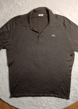 Polos manche longue lacoste / Taille XXL homme / marron logo brodé en vert et blanc, brand: Lacoste, condition: Very good, size: XXL, €25.00, €26.95 includes Buyer Protection