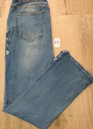 Jeans DT femme avec motifs, brand: Femme, condition: Very good, size: XXL / 44 / 16, €12.00, €13.30 includes Buyer Protection