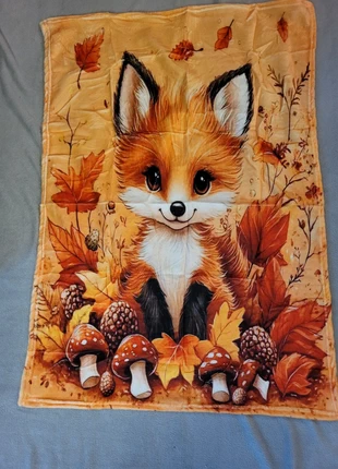 Plaid renard, état: Neuf sans étiquette, 11,00 €, 12,25 € Protection acheteurs incluse