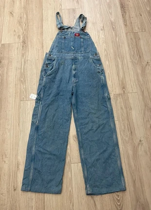 Salopette Dickies vintage en jean, marque: Dickies, état: Bon état, taille: W30 | FR 40, 50,00 €, 53,20 € Protection acheteurs incluse