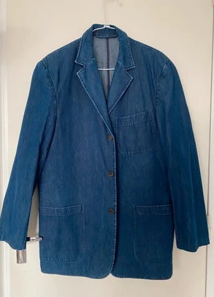 Blazer en jean / sur chemise 👔, marque: New Man, état: Très bon état, taille: L, 5,00 €, 5,95 € Protection acheteurs incluse